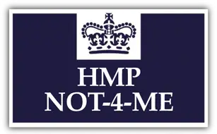 HMP Not 4 Me logo